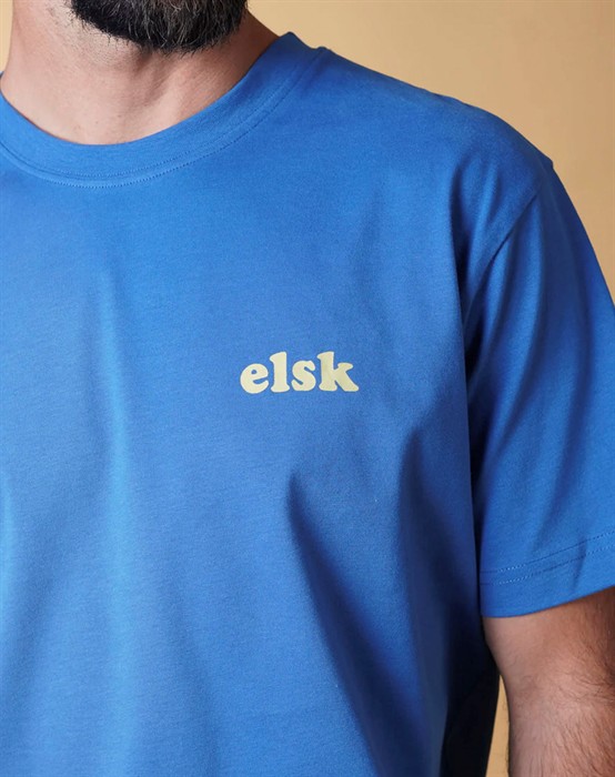 Elsk - Horizon Mens T-shirt - Storm Blue